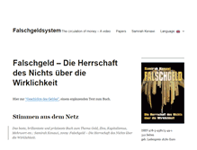 Tablet Screenshot of falschgeldsystem.de